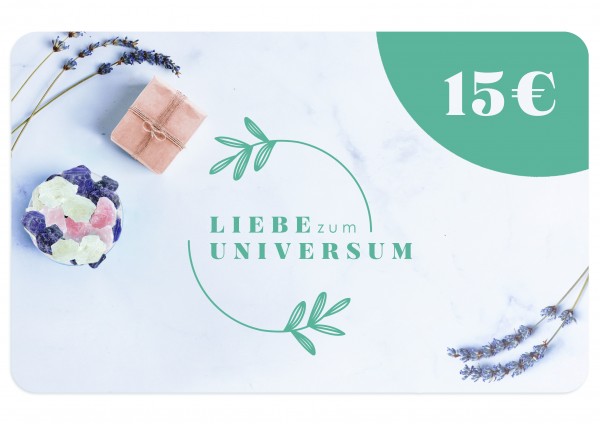 Liebe zum Universum - Gutschein